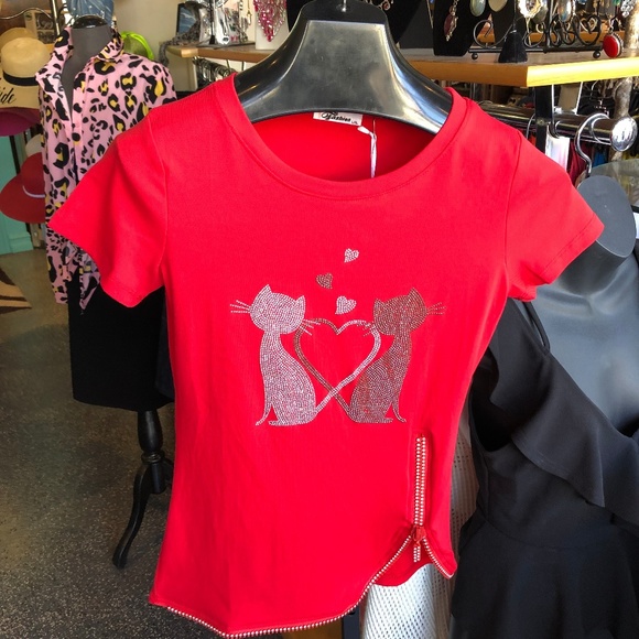 Red Tee Shirt - Picture 1 of 6